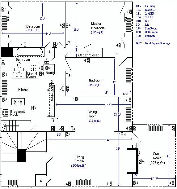 Floor Plan - 310 Sixth Ave