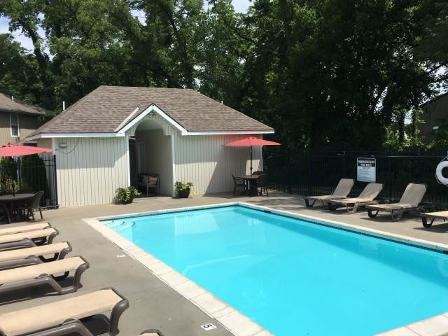 Pool and Lounge Area - Timbercreek East Townhomes