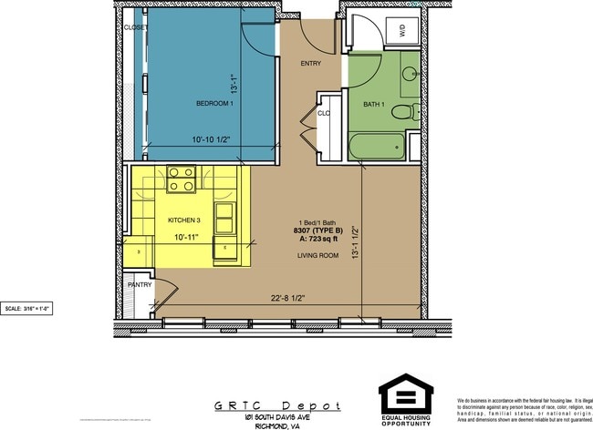 Floorplan - Cary Street Station
