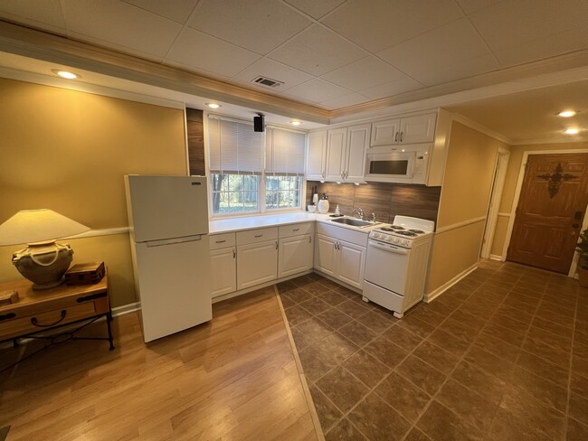 Kitchen area down hall on left is bath room. - 3617 Sunset Rdg