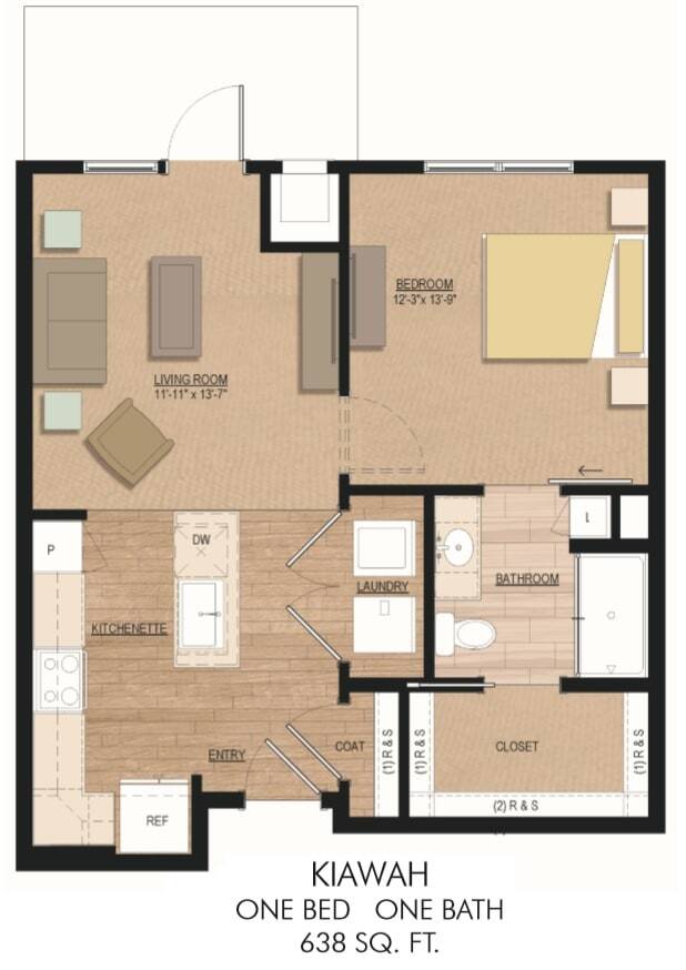 Floorplan - Portside at Grande Dunes- 55+ALL-INCLUSIVE