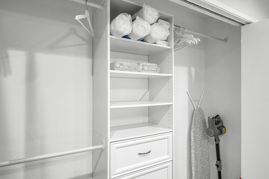 Primary closet - 3640 Cardiff Ave