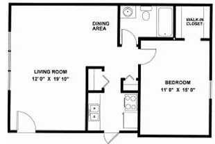 1BR/1BA - Valley Forge Villas