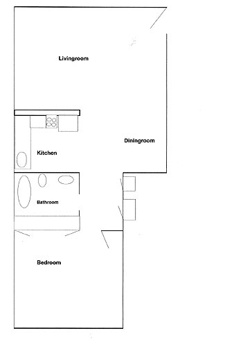 Floorplan - Huntington Square Apartments