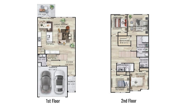 Floorplan - Turner Pointe Rental Homes