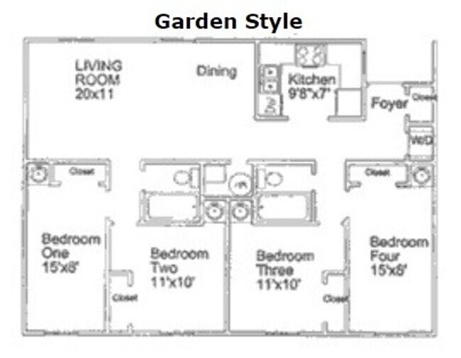 Building Photo - Chapel Hill / 4BR Mill Creek Garden-style Condo
