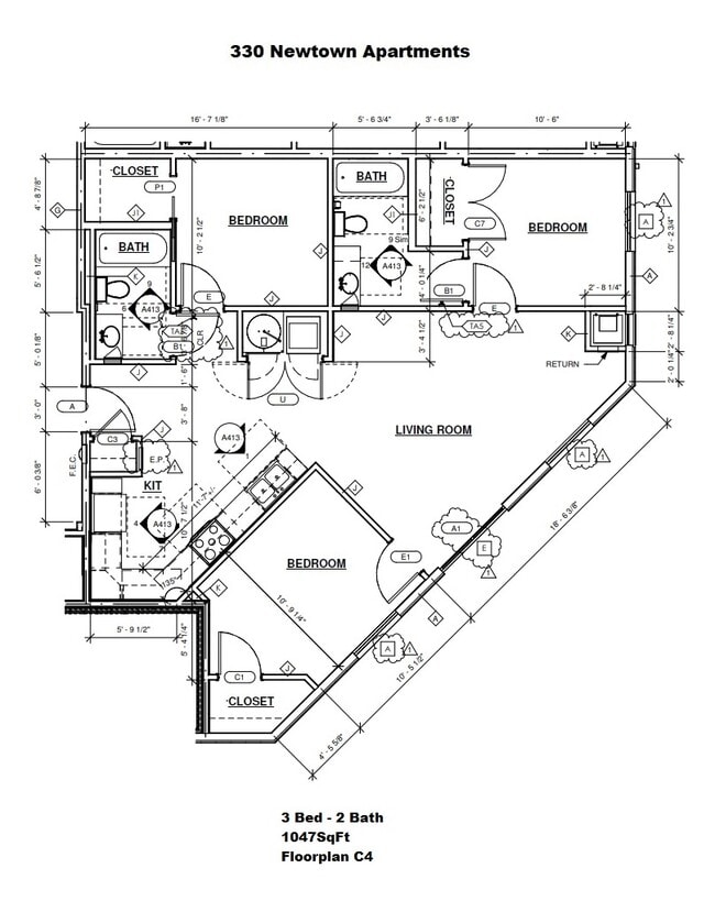 C4 - 330 Newtown Apartments