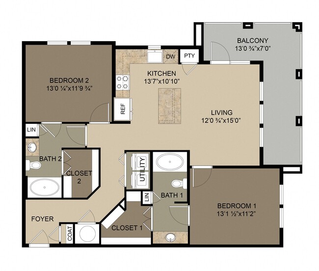 Floorplan - Birdie on Woodland Greens