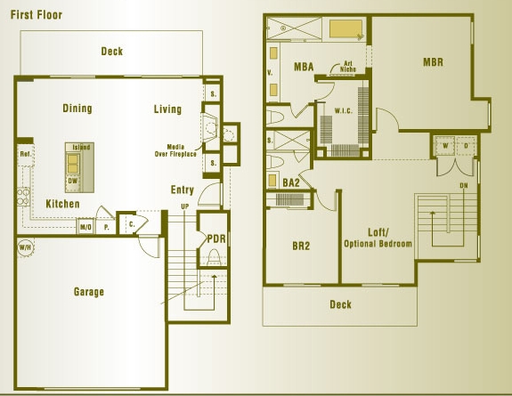 2BR/2.5BA - The Hillside