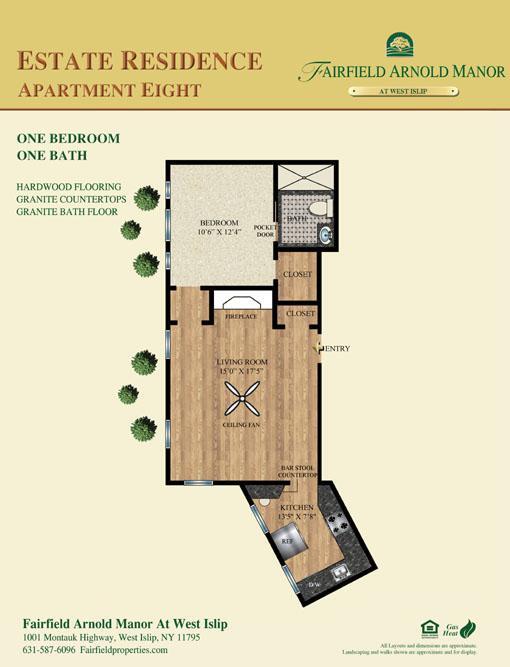 Floorplan - Fairfield Arnold Manor At West Islip