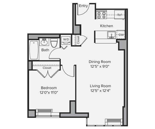 Floorplan - Avalon Riverview South Tower