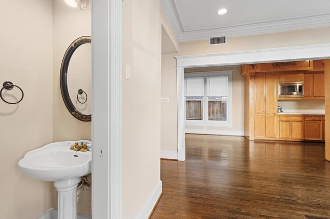 First floor half bath - 515 W 17th St