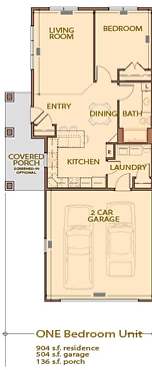 1BR/1BA - Crossing Meadows
