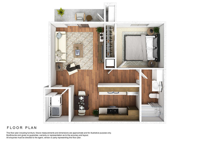 Floorplan - Kensington Park Apartments