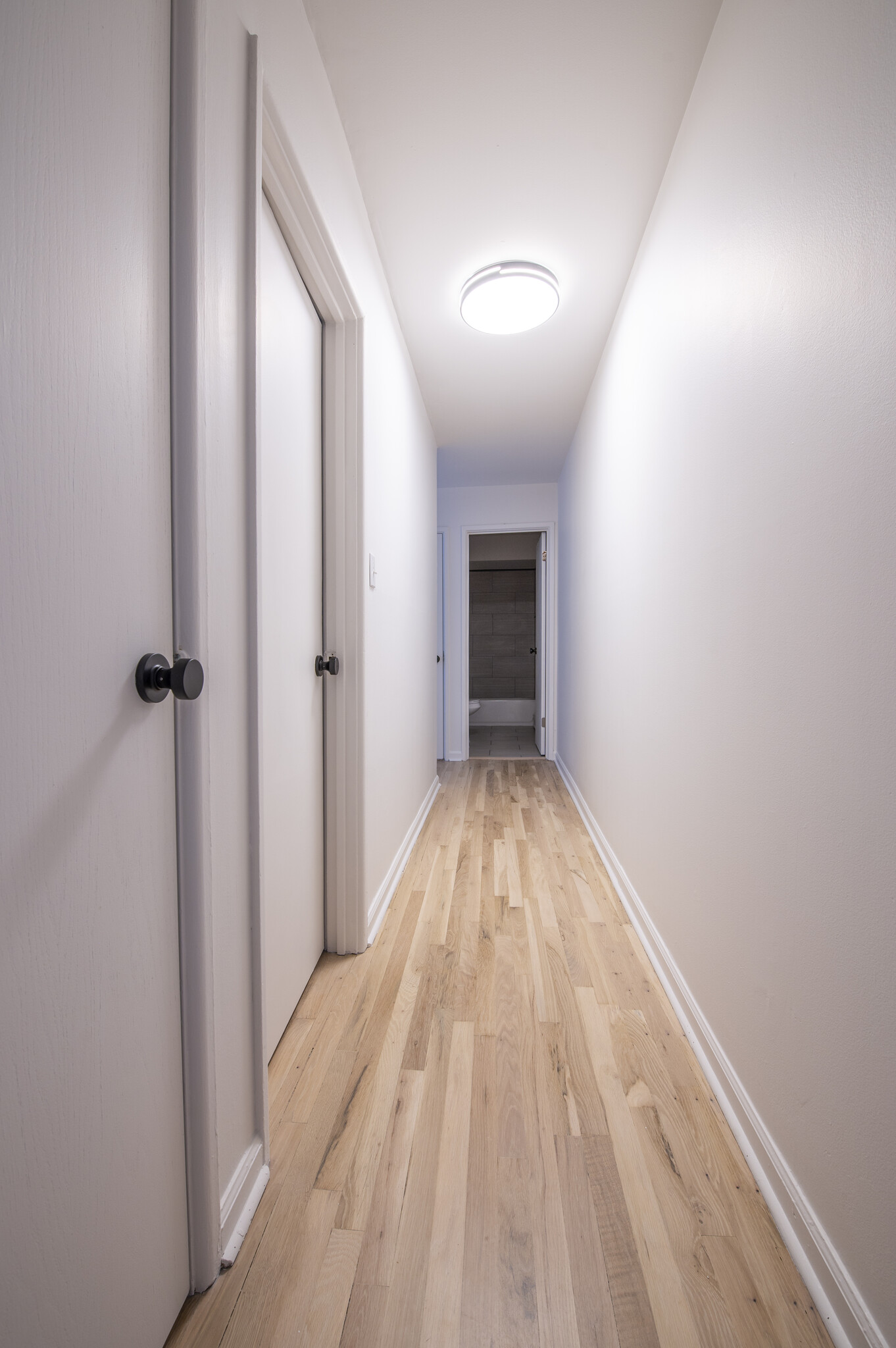 Hallway With 2 Closets - 4882 N Ashland Ave