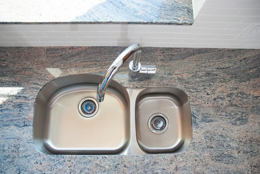 Kitchen Sink & Counter Detail - 2017 W Cullom Ave