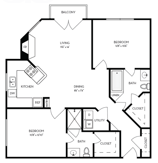 Floorplan - Winsted at White Rock