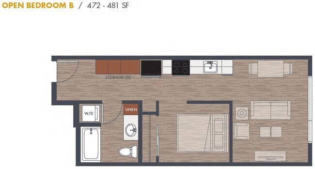 Floorplan - Metro Line Flats
