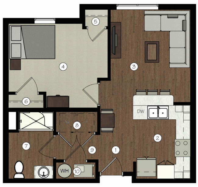 Floorplan - Canyon Place Senior Living