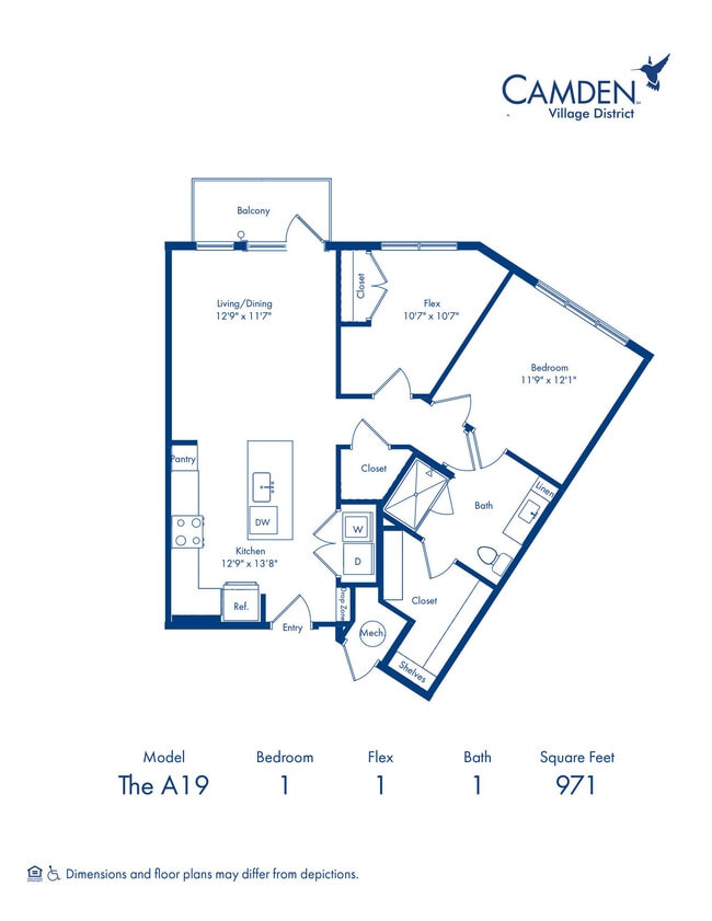 Floorplan - Camden Village District