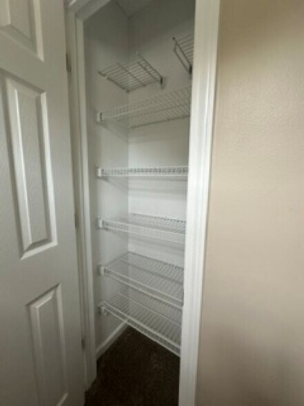 Master Bedroom Linen closet - 500 Jaclyn Cir