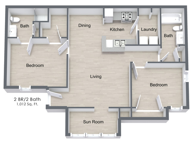 Floorplan - Liberty Commons