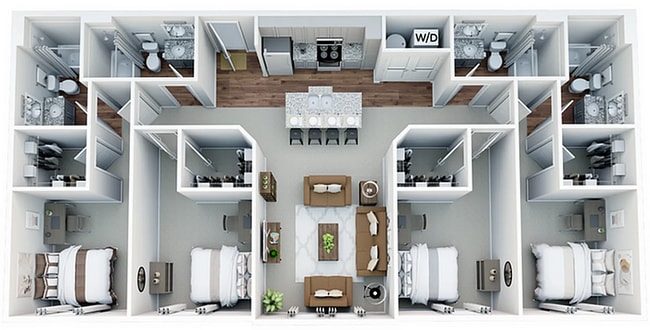 StateHouse Varsity 4.1 Furnished - Statehouse Varsity