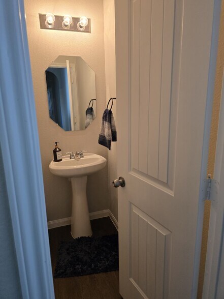 Downstairs half bath - 974 Marquis Dr