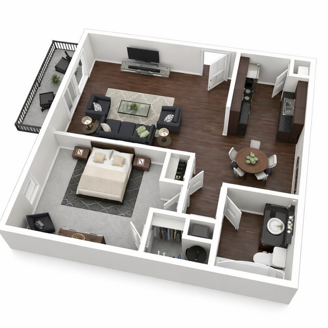 1B 723sqft - Armon Bay