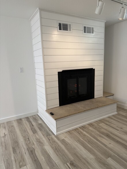 Electric fireplace - 825 11th Ave W