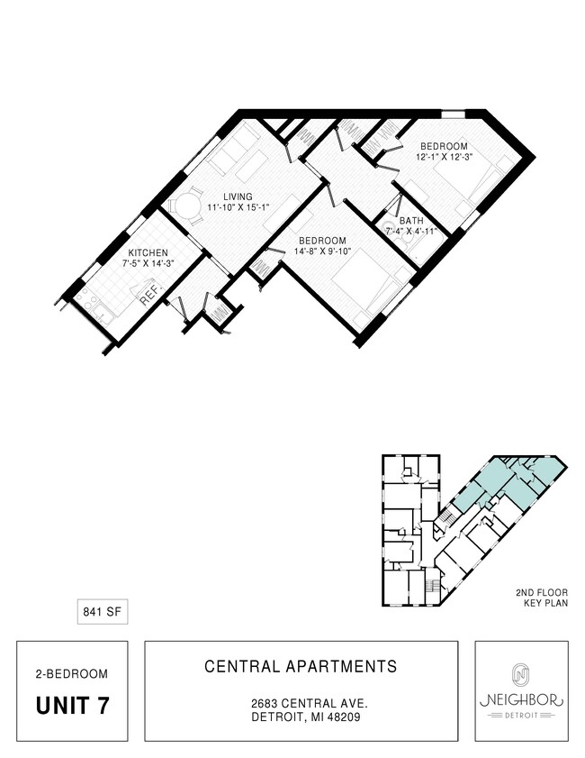 Floorplan - Central Apartments