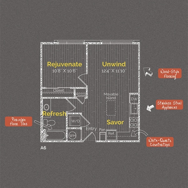 Floorplan - The Maxwell