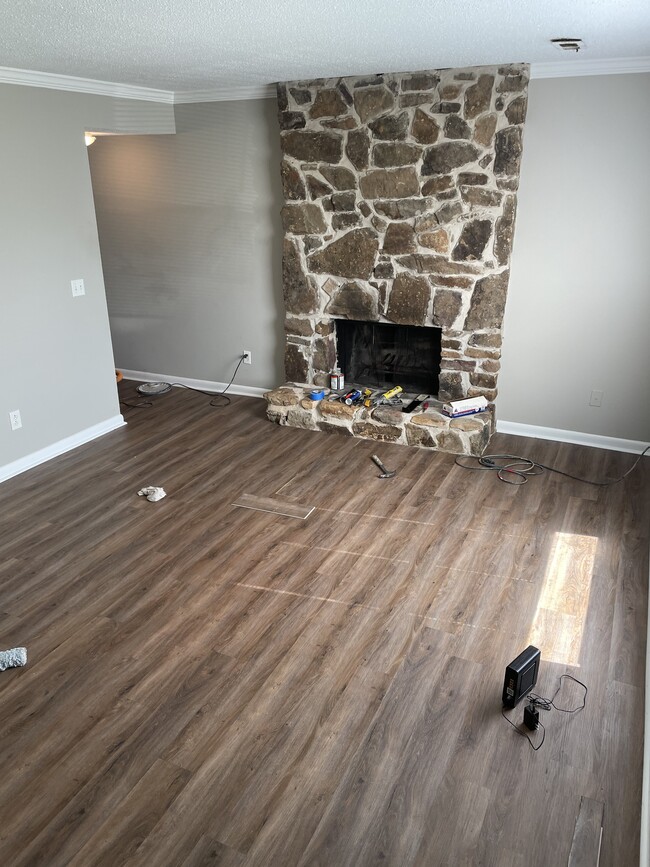 Fireplace in Livingroom - 9025 Mahogany Row SE #D