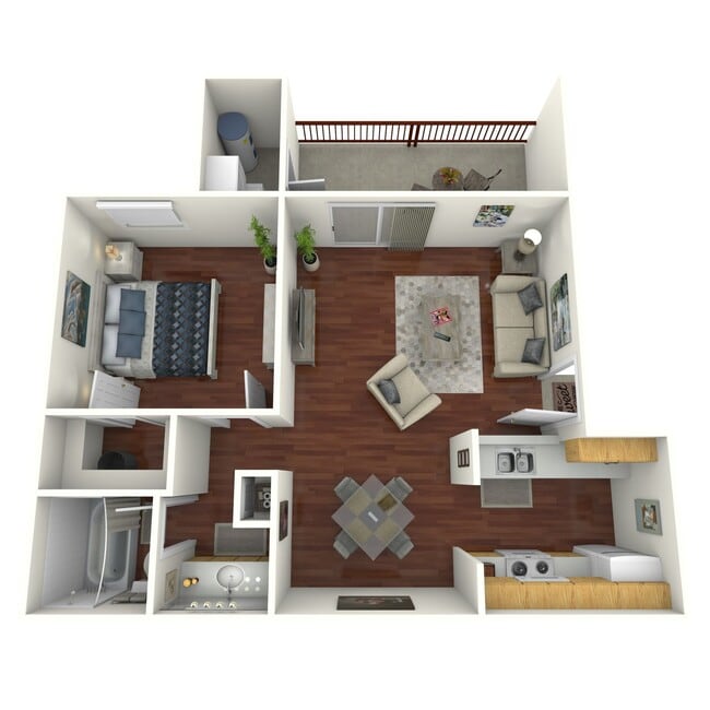 Floorplan - Sun Creek Apartments