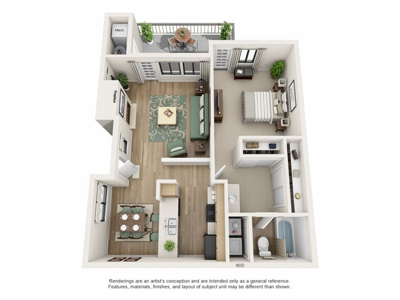Interior Photo - Windscape Apartments