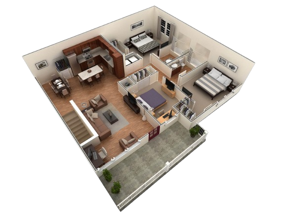 Floorplan - Springs at Knapp’s Crossing