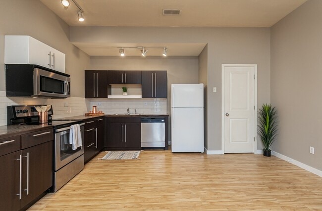 Six23 1BR Kitchen - Six23 Condos