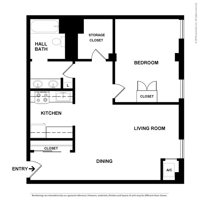 Floorplan - Carson Square Apartments