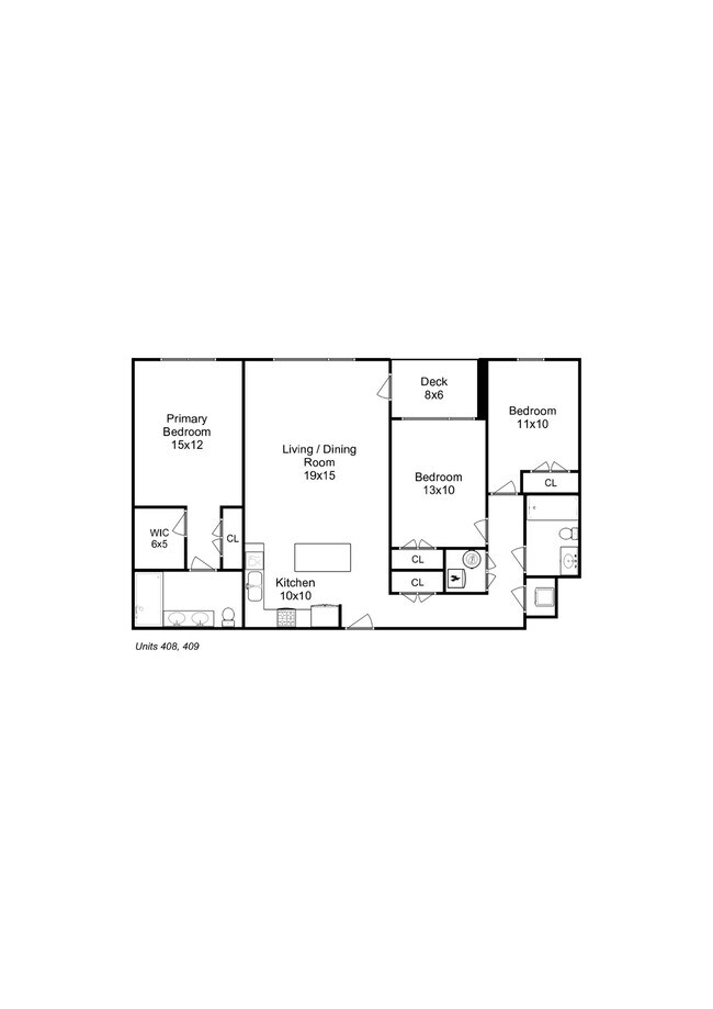 Floorplan - 3101 N Milwaukee Ave