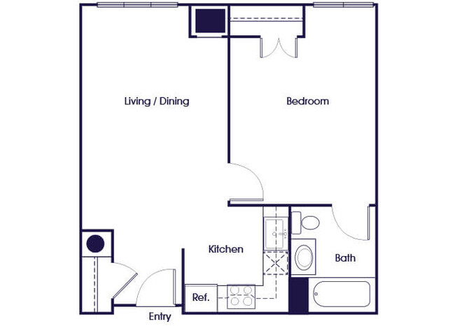 Floorplan - Guardian Place Apartments