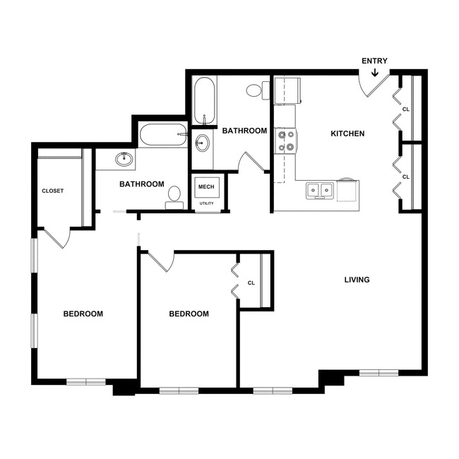 Floorplan - PENN STREET LOFTS