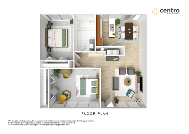 Floorplan - Pleasant Square Apartments