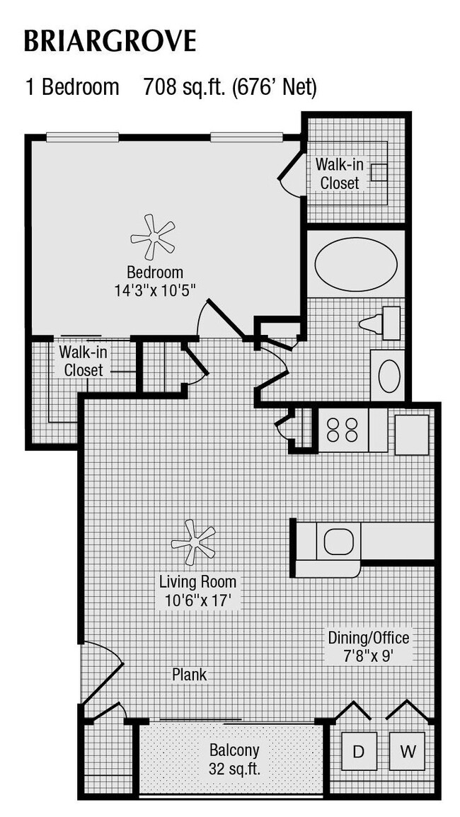 Floorplan - Briargrove At Vail
