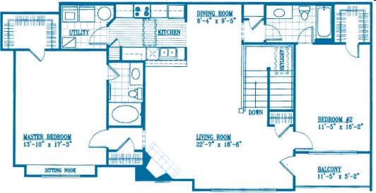 Floorplan - Westmount Apartments