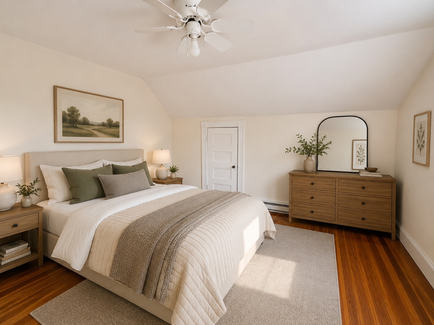 Bedroom (staged) - 248 Brown St