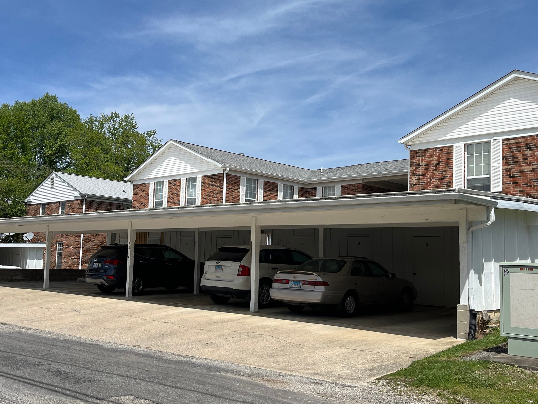 One vehicle car parking with storage closet - 8612 W Main St