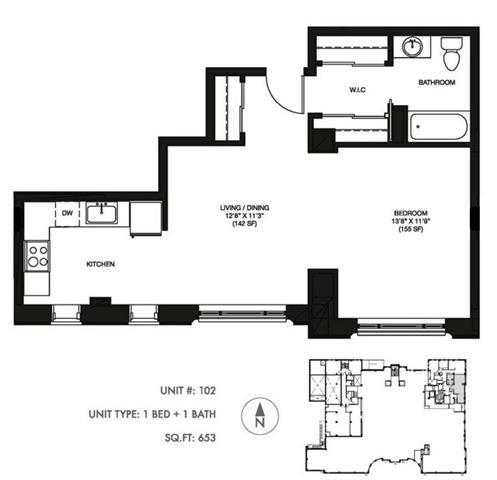 Floorplan - Somerset Place Apartments