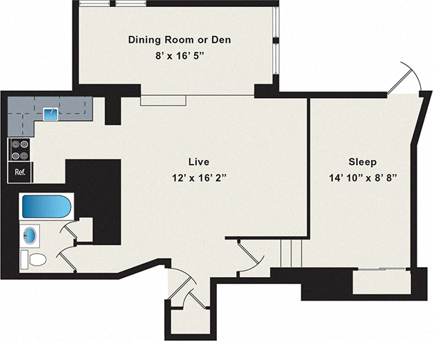 Floorplan - Reside on Wellington