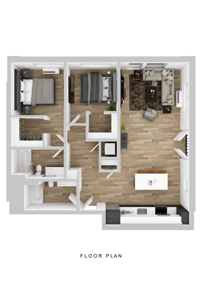 Floorplan - Hyas Point Apartments