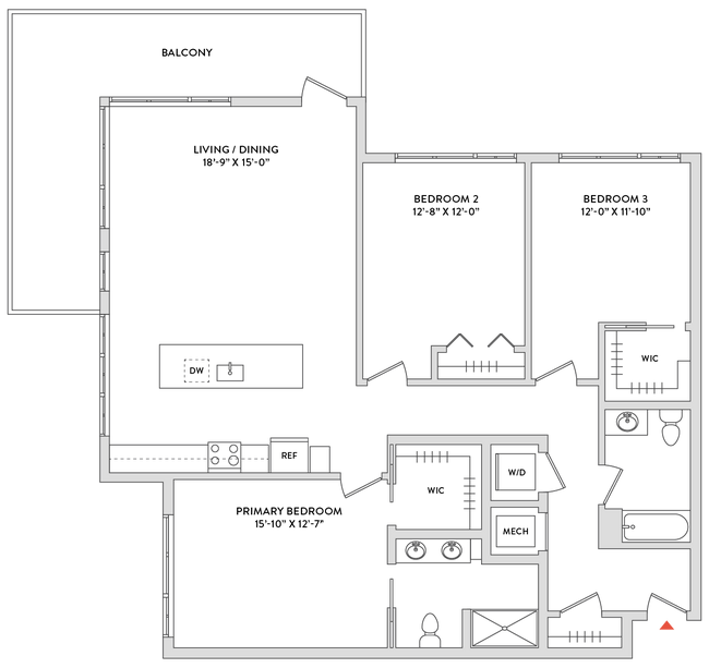 Floorplan - The Raye